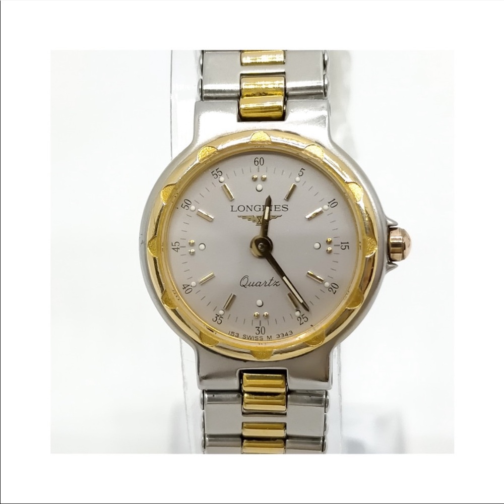 Longines Watch Conquest  22mm Women's Gold X Silver